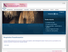 Tablet Screenshot of inspiretavie.be